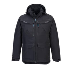 Portwest Mens WX3 Winter Jacket - 3XL, Black