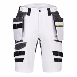 Portwest Mens Holster Pocket Shorts - 41R, White