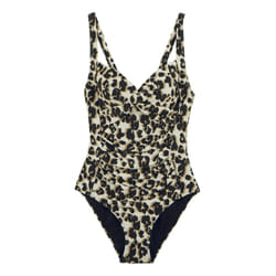 Regatta Womens/Ladies Sakari Leopard Print Tummy Control One Piece Swimsuit