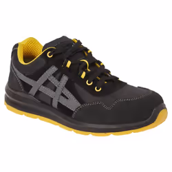 Portwest Unisex Adult Steelite Mersey Leather Safety Trainers - 8 UK, Black