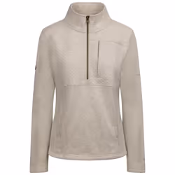 Trespass Womens/Ladies Hoxie Marl Fleece Top - 3XL, Cream