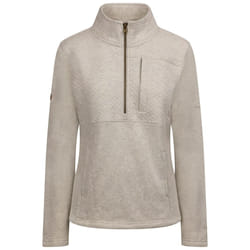 Trespass Womens/Ladies Hoxie Marl Fleece Top - 3XL, Cream