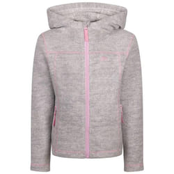 Trespass Womens/Ladies Shawna Fleece Full Zip Hoodie - 11-12 Years, White/Pink