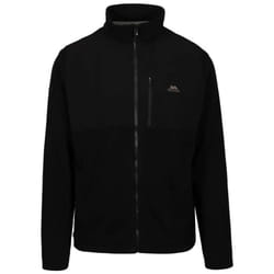 Trespass Mens Falkenham Fleece Jacket - S, Black