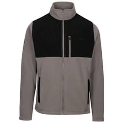 Trespass Mens Falkenham Fleece Jacket - XL, Storm Grey