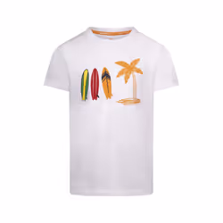 Trespass Boys Alltown T-Shirt - 5-6 Years, White