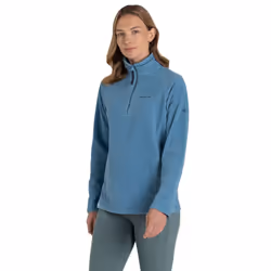 Craghoppers Womens/Ladies Nation Trust Miska Half Zip Fleece Top - 16 UK, Light Denim