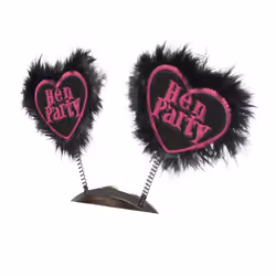 Smiffys Womens/Ladies Love Heart Hen Party Bopper Headband