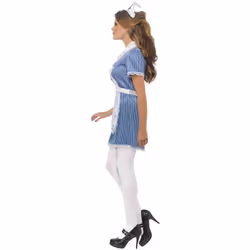 Smiffys Womens/Ladies Naughty Nurse Costume Set - M, Blue/White