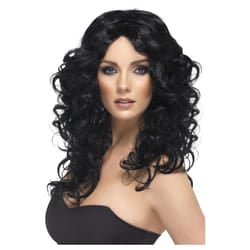 Smiffys Womens/Ladies Glamour Wig - One Size, Black