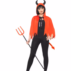 Smiffys Unisex Adult Devil Costume Accessory Set