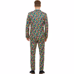 Smiffys Mens Rubik's Costume Set