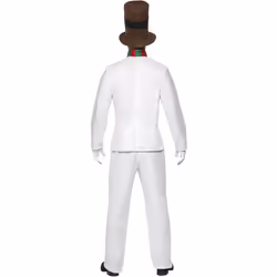 Smiffys Unisex Adult Mr Snowman Christmas Costume Set