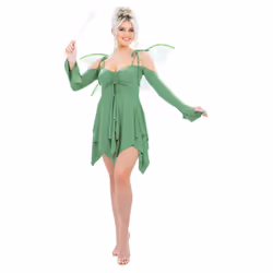 Smiffys Womens/Ladies Fairy Costume Set - S, Turquoise