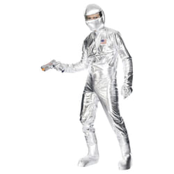 Smiffys Unisex Adult Spaceman Costume Set - L, Silver