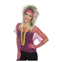 Smiffys Womens/Ladies Lace Costume Vest Set