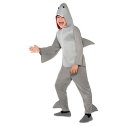 Smiffys Childrens/Kids Shark Costume - 10-12 Years, Grey