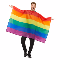 Smiffys Unisex Adult Flag Costume