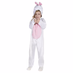 Smiffys Childrens/Kids Bunny Costume Jumpsuit