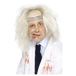 Smiffys Mens Mad Scientist Bald Top Wig