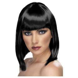 Smiffys Womens/Ladies Glam Wig - One Size, Black