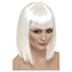 Smiffys Womens/Ladies Glam Wig - One Size, White