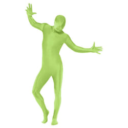 Smiffys Unisex Adult Bodysuit - M, Green