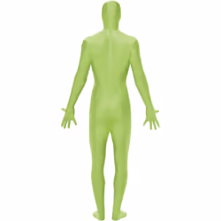 Smiffys Unisex Adult Bodysuit - M, Green