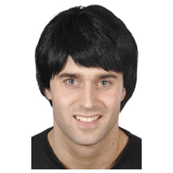 Smiffys Mens Guy Wig - One Size, Black
