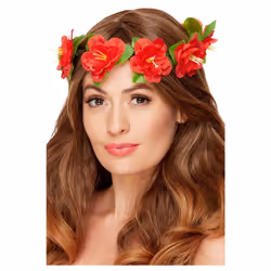 Smiffys Hawaiian Flowers Costume Crown