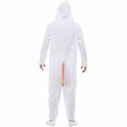 Smiffys Unisex Adult Unicorn Costume - XL, White