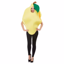 Smiffys Unisex Adult Lemon Costume Tabard