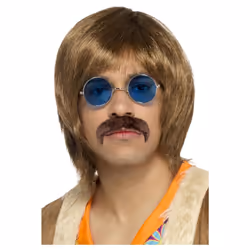 Smiffys Mens 60s Hippie Costume Accessory Set