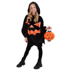 Smiffys Childrens/Kids Pumpkin Halloween Poncho