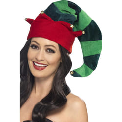Smiffys Unisex Adult Plush Elf Costume Hat