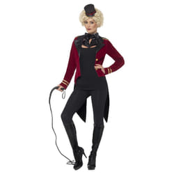 Smiffys Womens/Ladies Ringmaster Costume Set - S, Red/Black