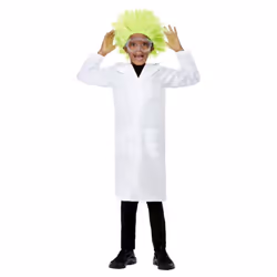 Smiffys Childrens/Kids Science Lab Costume Jacket - 4-6 Years, White