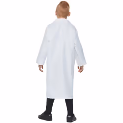 Smiffys Childrens/Kids Science Lab Costume Jacket - 4-6 Years, White