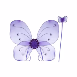 Smiffys Girls Butterfly Costume Prop Set