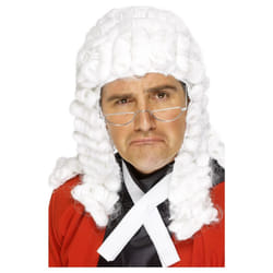 Smiffys Mens Judge Wig