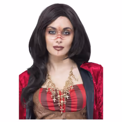 Smiffys Deluxe Metal Voodoo Skull Costume Necklace