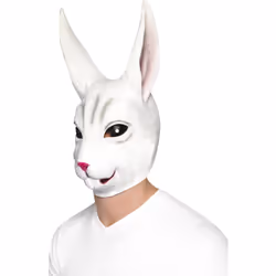 Smiffys Unisex Adult Rabbit Mask