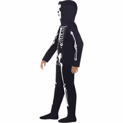 Smiffys Childrens/Kids Costume - 4-6 Years, Black/White