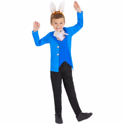 Smiffys Childrens/Kids Mr Rabbit Costume Set - 3-4 Years, Blue/White