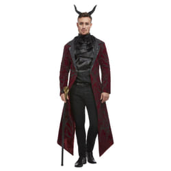 Smiffys Mens Deluxe Devil Costume Set - L, Red/Black