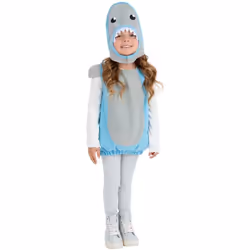 Smiffys Childrens/Kids Shark Costume Set - 1-2 Years, Blue/Grey