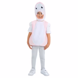 Smiffys Childrens/Kids Shark Costume Set - 3-4 Years, Pink/White