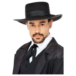 Smiffys Mens 20s Wide Brim Fedora