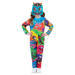 Smiffys Childrens/Kids Monster Party Costume - 4-6 Years, Multicoloured