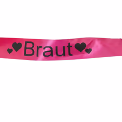 Smiffys Womens/Ladies Braut Sash